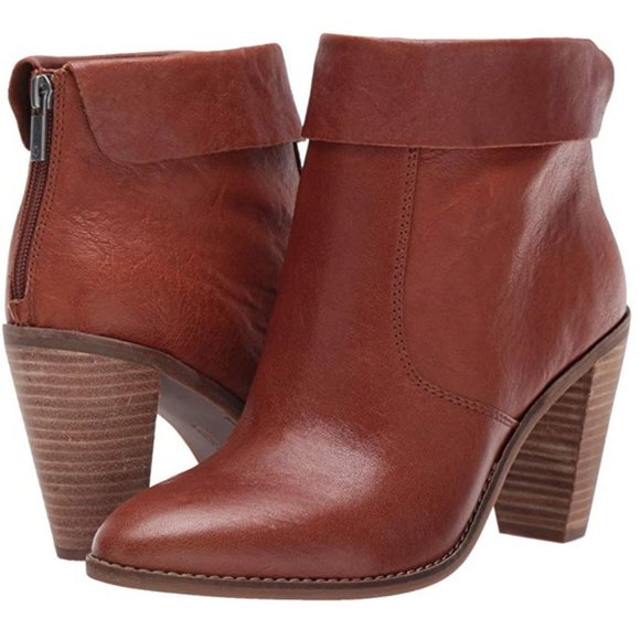 Lucky Brand Shoes - New Women's Lucky brand Leather Heel Booties